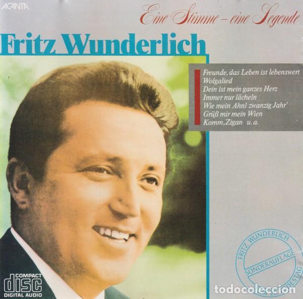 CDs de m&uacute;sica: Fritz Wunderlich - Eine Stimme Eine Legende (CD)