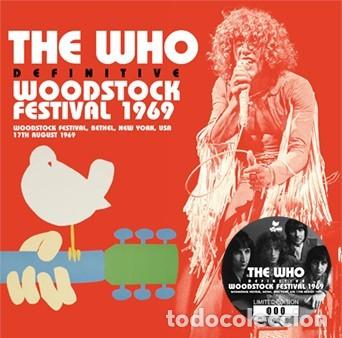 Music CDs: The Who - Definitive Woodstock Festival 1969 - Limited CD+DVD No Label