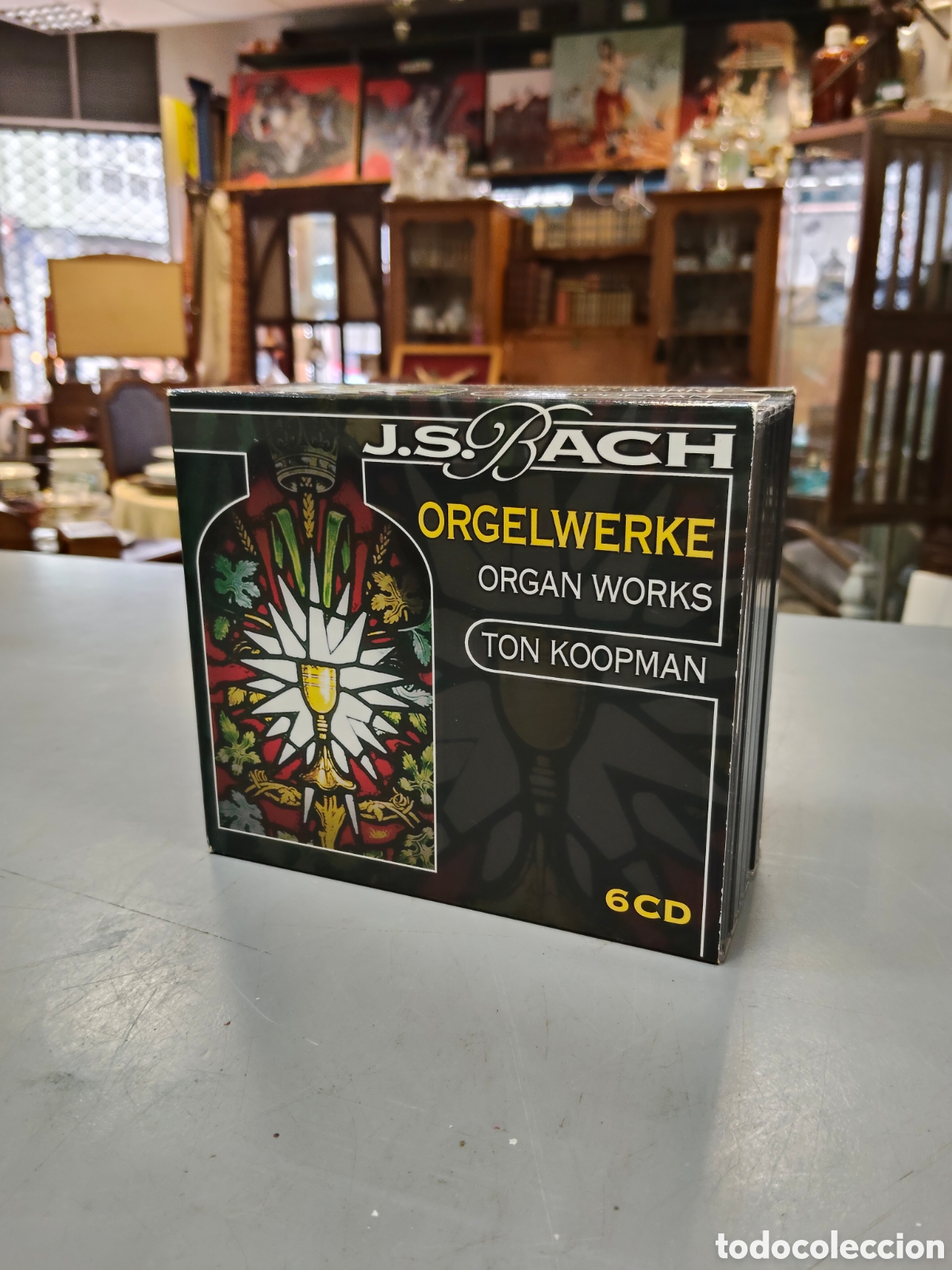 CDs de m&uacute;sica: Johann Sebastian Bach, Ton Koopman Orgelwerke = Organ Works Brilliant Classics 6