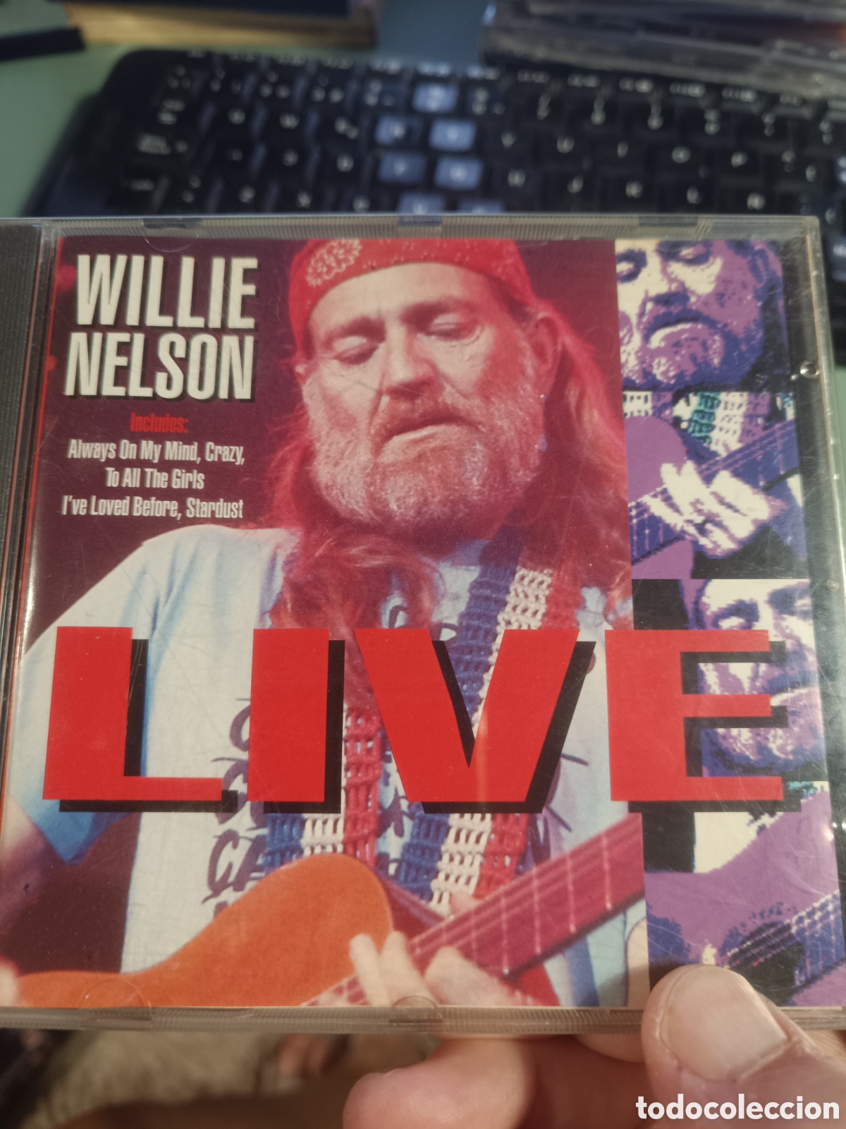 CDs de m&uacute;sica: Willie Nelson &ndash; Live (CD, Country)