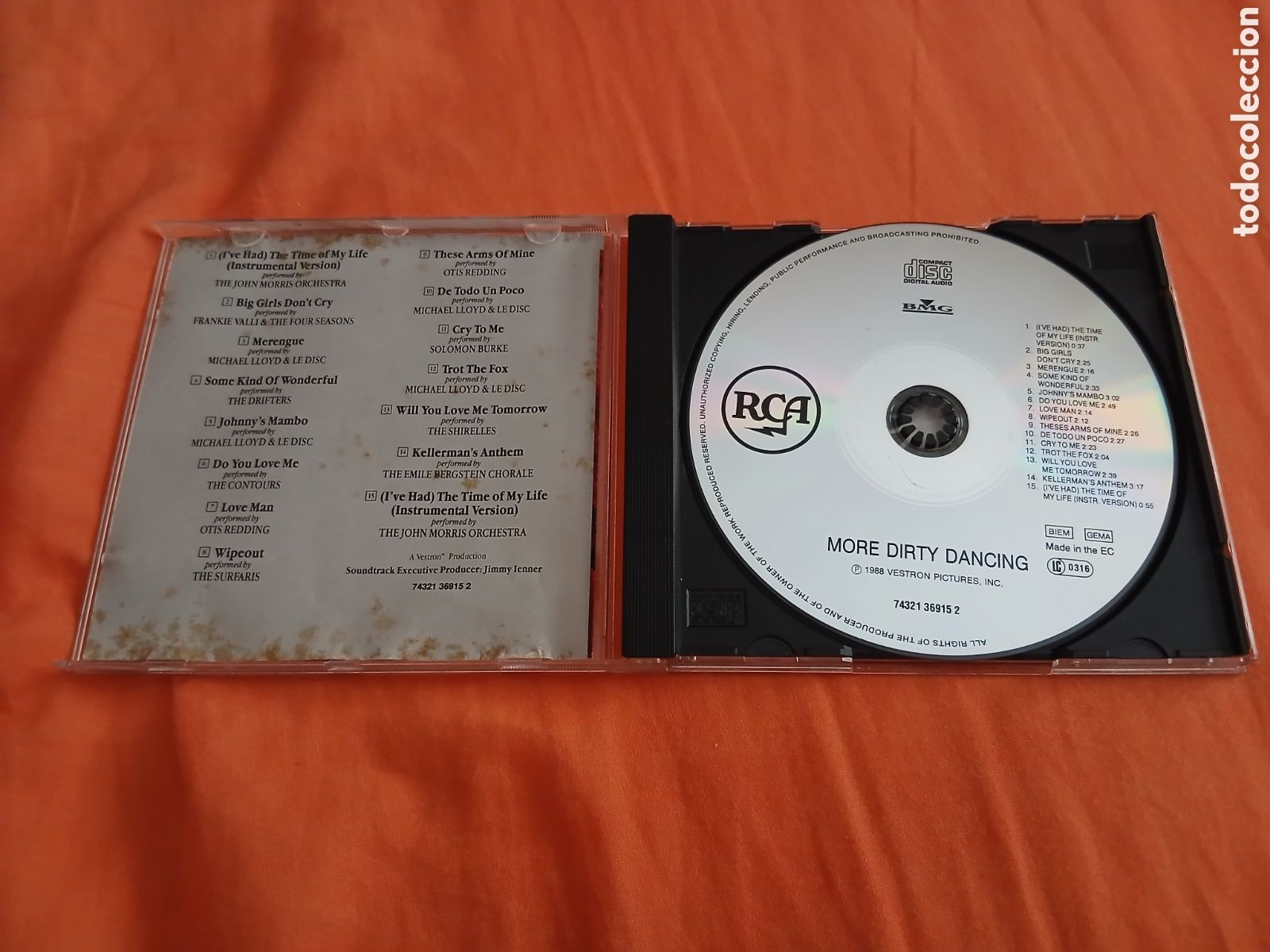 CDs de m&uacute;sica: CD Dirty Dancing (Banda Sonora) - Foto 2
