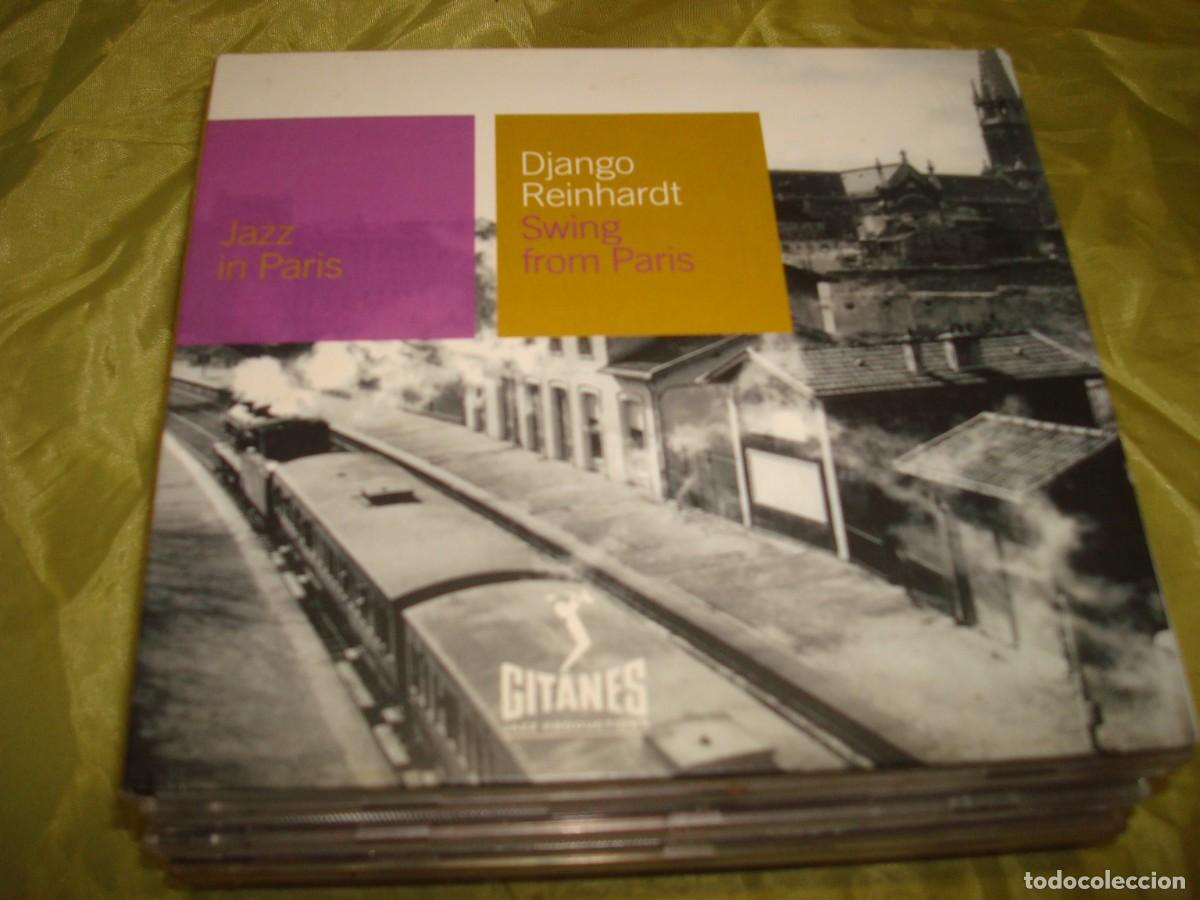 CDs de m&uacute;sica: DJANGO REINHARDT. JAZZ IN PARIS. SWING FROM PARIS. CD + LIBRETO DIGIPACK