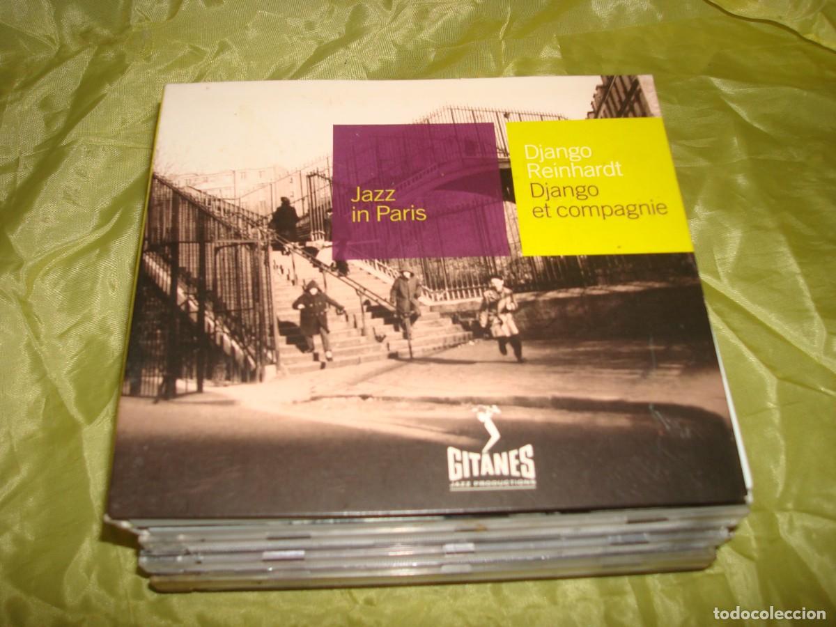 CDs de m&uacute;sica: DJANGO REINHARDT. JAZZ IN PARIS. DJANGO ET COMPAGNIE. CD + LIBRETO DIGIPACK