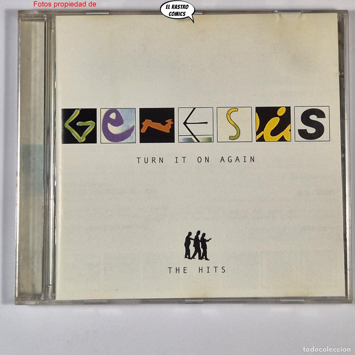 CDs de m&uacute;sica: Genesis, Turn it on again, CD Virgin 1999, Pop Rock