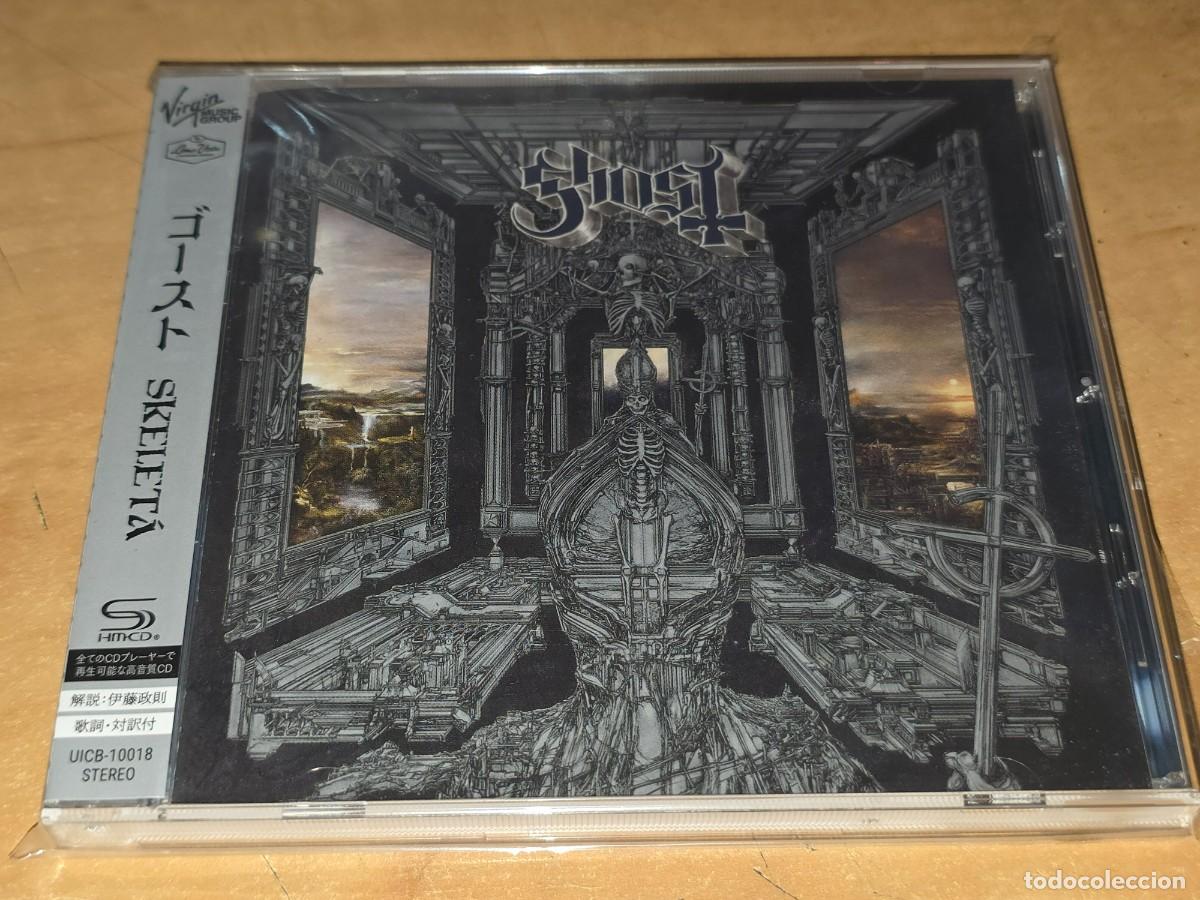 CDs de m&uacute;sica: GHOST CD Skeleta,Japan 2025*NUEVO* Iron Maiden-Alice cooper-Motley crue-King Diamond