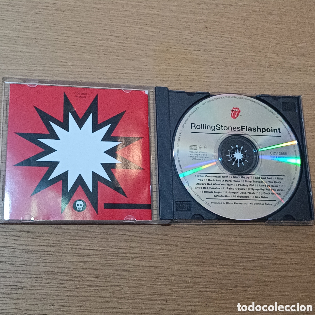 CDs de m&uacute;sica: The Rolling Stones CD Flashpoint - Foto 3
