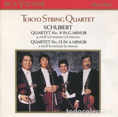 CDs de m&uacute;sica: Schubert: String Quartets No. 9 & No. 13- 0035628775023