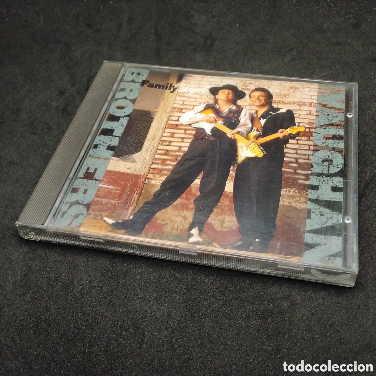 CDs de m&uacute;sica: THE VAUGHAN BROTHERS - FAMILY STYLE - CD - 1990 - DISCO VERIFICADO