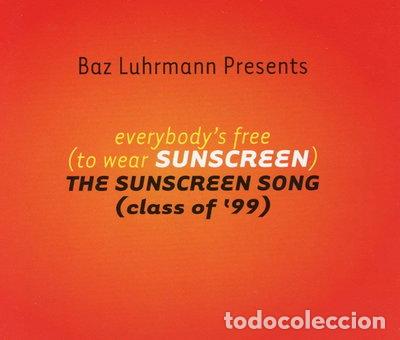 CDs de m&uacute;sica: Everybody's Free (To Wear Sunscreen)- 0724388717625
