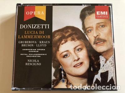 CDs de m&uacute;sica: Lucia Di Lammermoor- 0077776462226