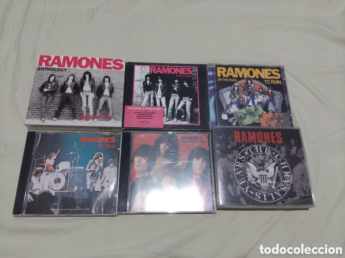 CDs de m&uacute;sica: LOTE RAMONES CD ( BUEN ESTADO)
