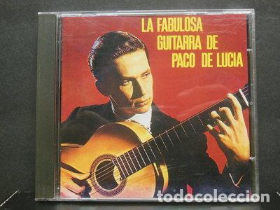 CDs de m&uacute;sica: La fabulosa guitarra de Paco de Luc&iacute;a- 0042284295420