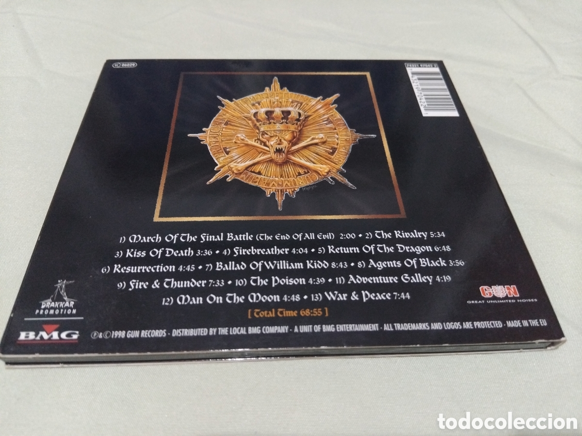 CDs de m&uacute;sica: RUNNING WILD CD (The Rivaly) - Foto 2