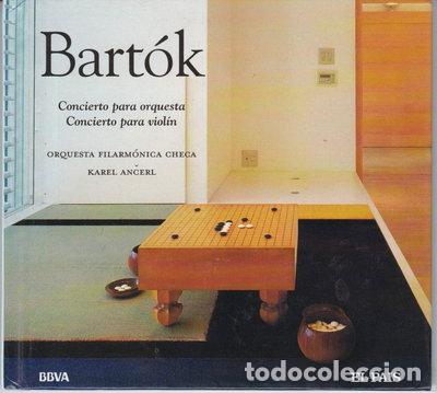 CDs de m&uacute;sica: Bart&oacute;k: Concierto Para Orquesta / Concierto Para Viol&iacute;n- 8425536007705