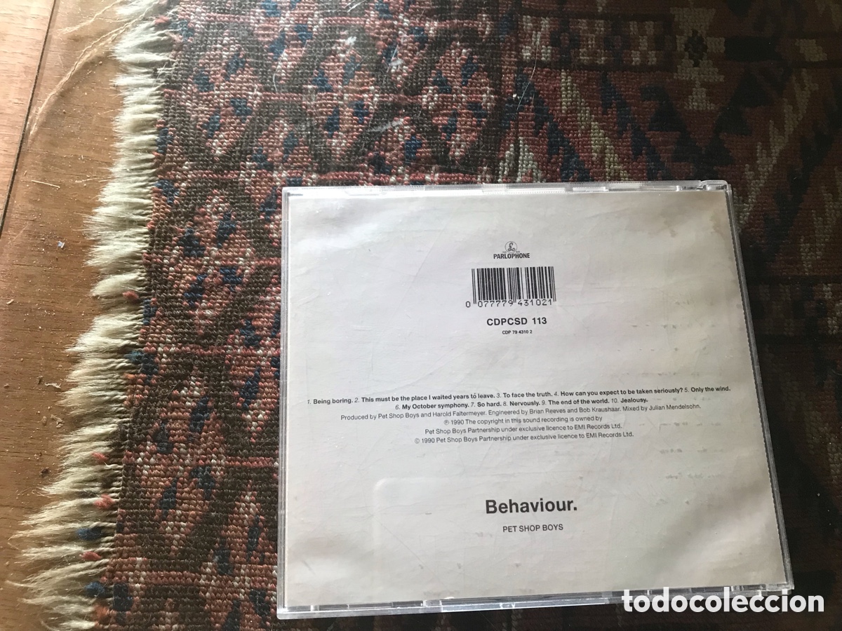 CDs de m&uacute;sica: Pet Shop Boys. Introspective. Behaviour. - Foto 6