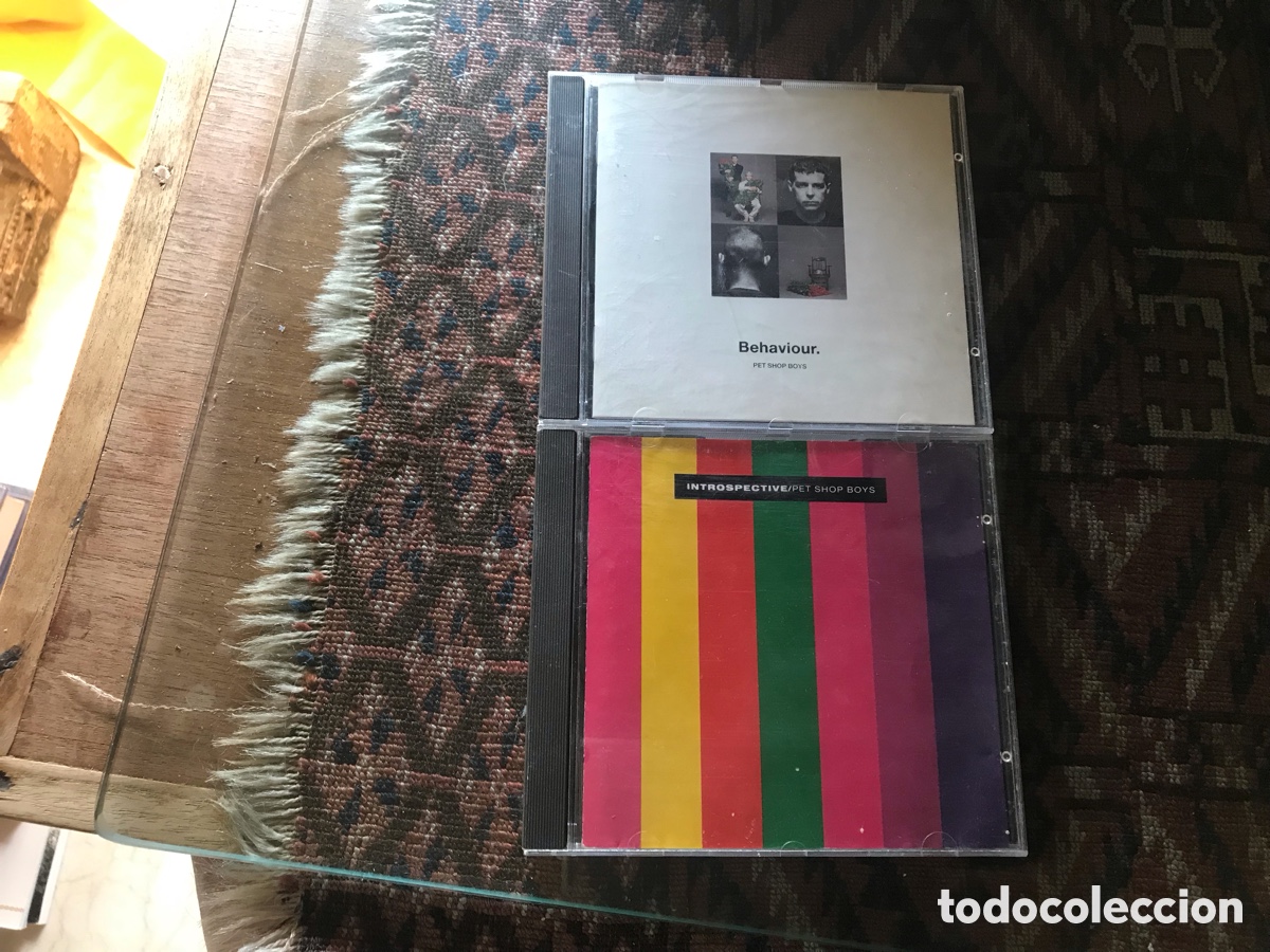 CDs de m&uacute;sica: Pet Shop Boys. Introspective. Behaviour.