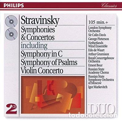 CDs de m&uacute;sica: Stravinsky: Symphonies & Concertos- 0028944258325