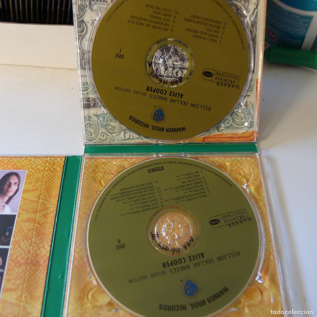 CDs de m&uacute;sica: Alice Cooper &ndash; Billion Dollar Babies 2CD BOX SET digipack - Foto 4