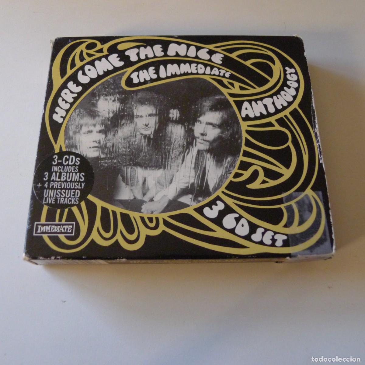 CDs de m&uacute;sica: The Nice &ndash; Here Come The Nice - The Immediate Anthology 3CD BOX SET edicion UK