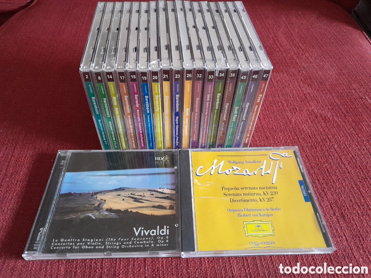 CDs de m&uacute;sica: 19 CDs M&uacute;sica Cl&aacute;sica.Originales.