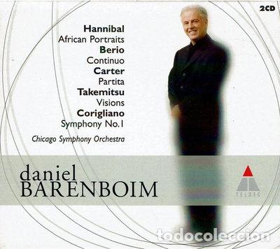 CDs de m&uacute;sica: Daniel Barenboim - Hannibal, Berio, Carter, Takemitsu, Corigliano- 0685738179220