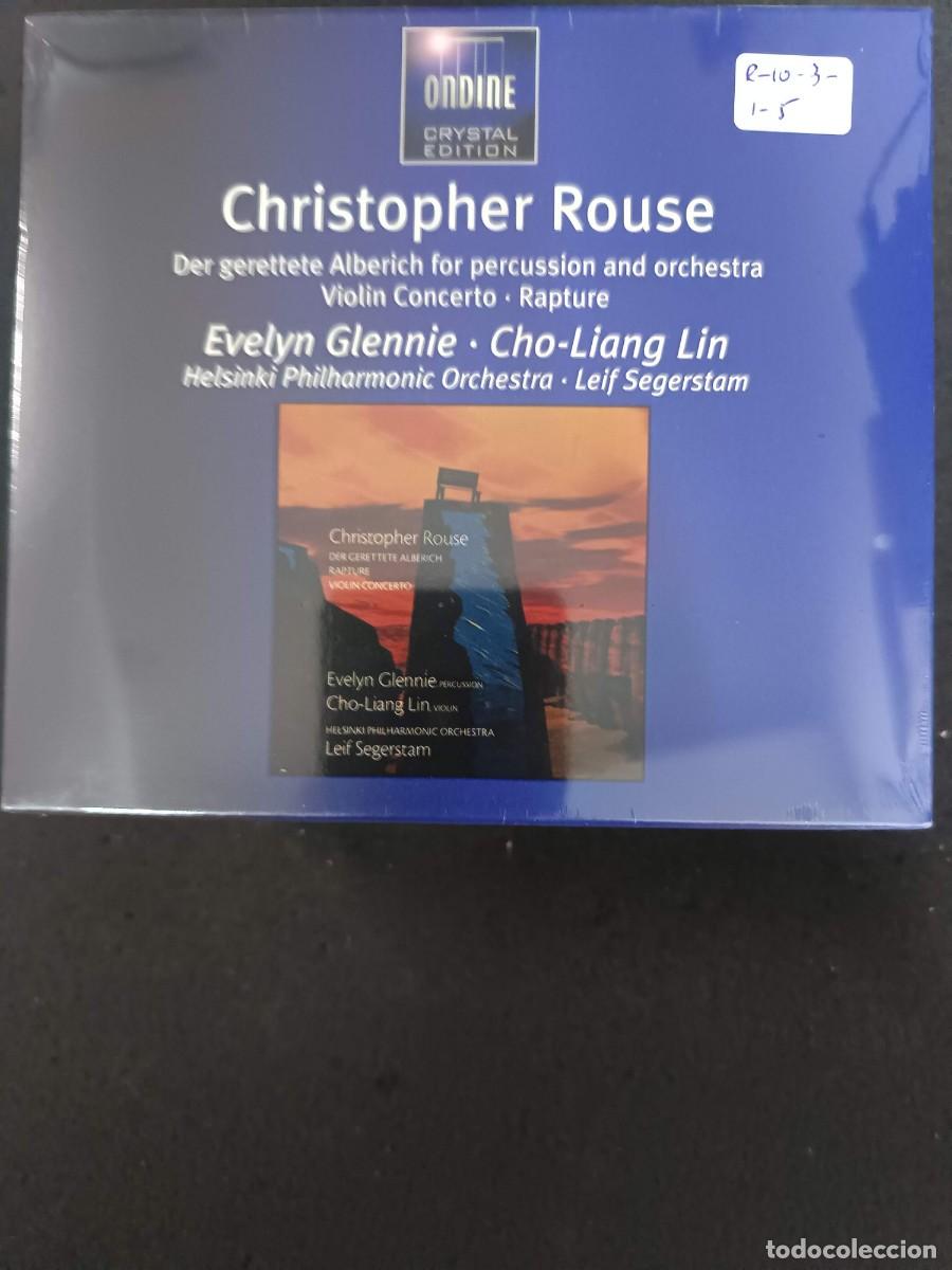 CDs de m&uacute;sica: CHRISTOPHER ROUSE: DER GERETTETE ALBERICH / VIOLIN CONCERTO / RAPTURE. DIR: LEIF SEGERSTAM.