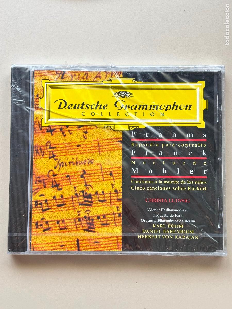 CDs de m&uacute;sica: CD BRAHMS / FRANCK / MAHLER - Altaya [NUEVO SELLADO]