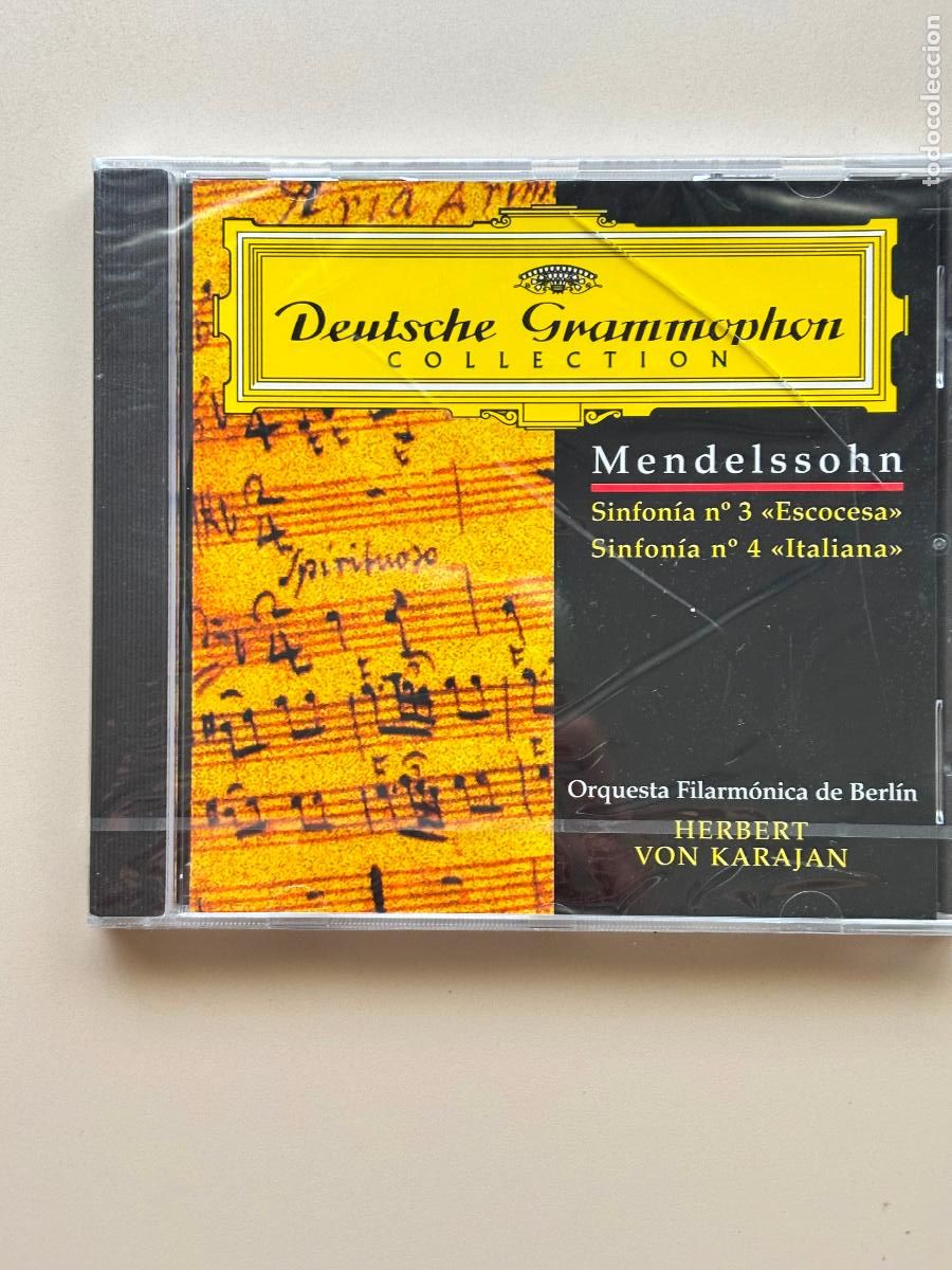 CDs de m&uacute;sica: CD MENDELSSOHN: SINFON&Iacute;AS N&ordm; 3 Y N&ordm; 4 - Altaya [NUEVO SELLADO]