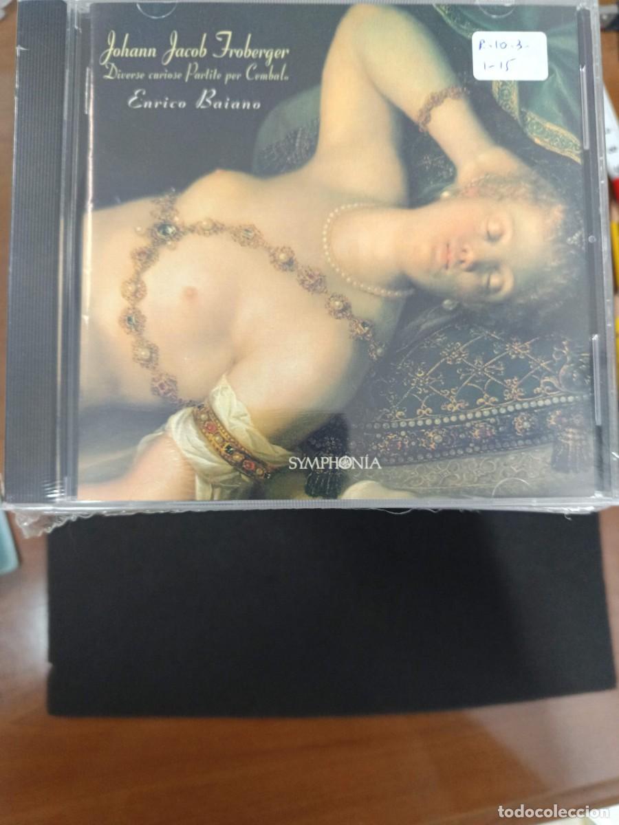 CDs de m&uacute;sica: JOHANN JACOB FROBERGER: DIVERSE CURIOSE PARTITE PER CEMBALO. CLAVICEMBALO: ENRICO BAIANO