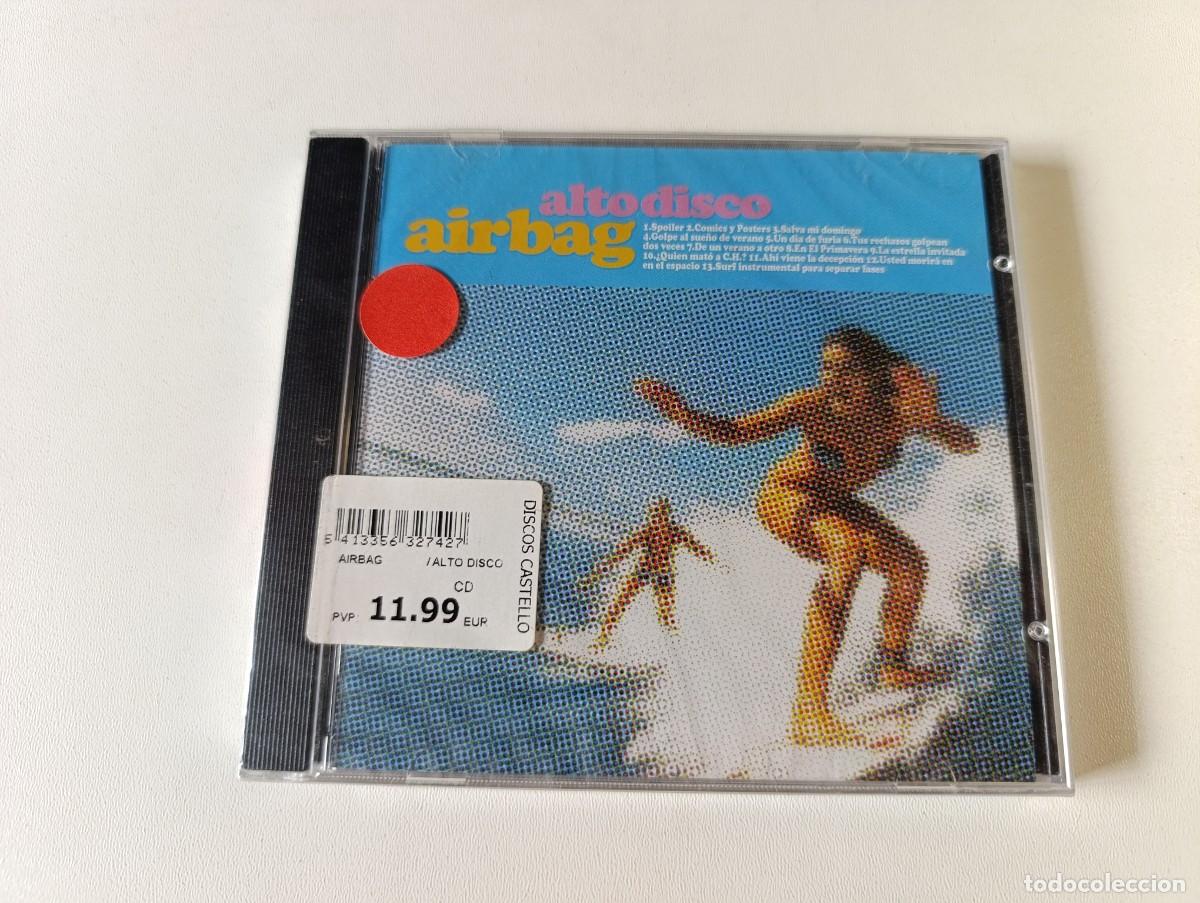 CDs de m&uacute;sica: AIRBAG 'Alto Disco' CD &Aacute;lbum 2008 NUEVO Precintado Wild Punk Records