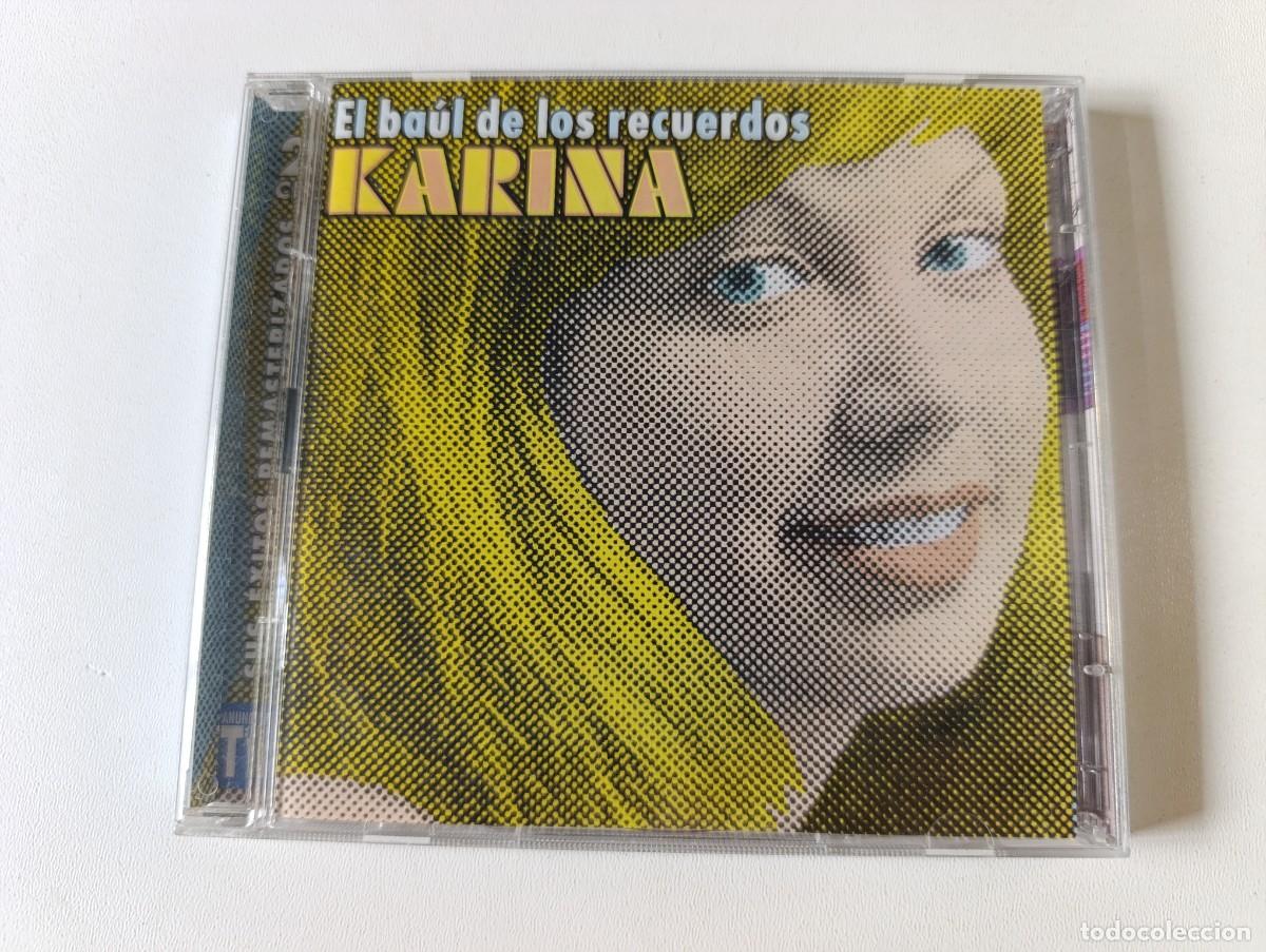 CDs de m&uacute;sica: KARINA 'El Ba&uacute;l De Los Recuerdos' 2x CD Recopilatorio 2002 Colores Lady Elizabeth Tiempo Al Tiempo