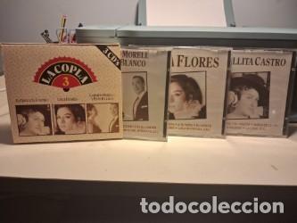 CDs de m&uacute;sica: LA COPLA 3 ( CAJA CON 3 CD&acute;S) : ESTRELLITA CASTRO, LOLA FLORES, CARMEN MORELL & PEPE BLANCO