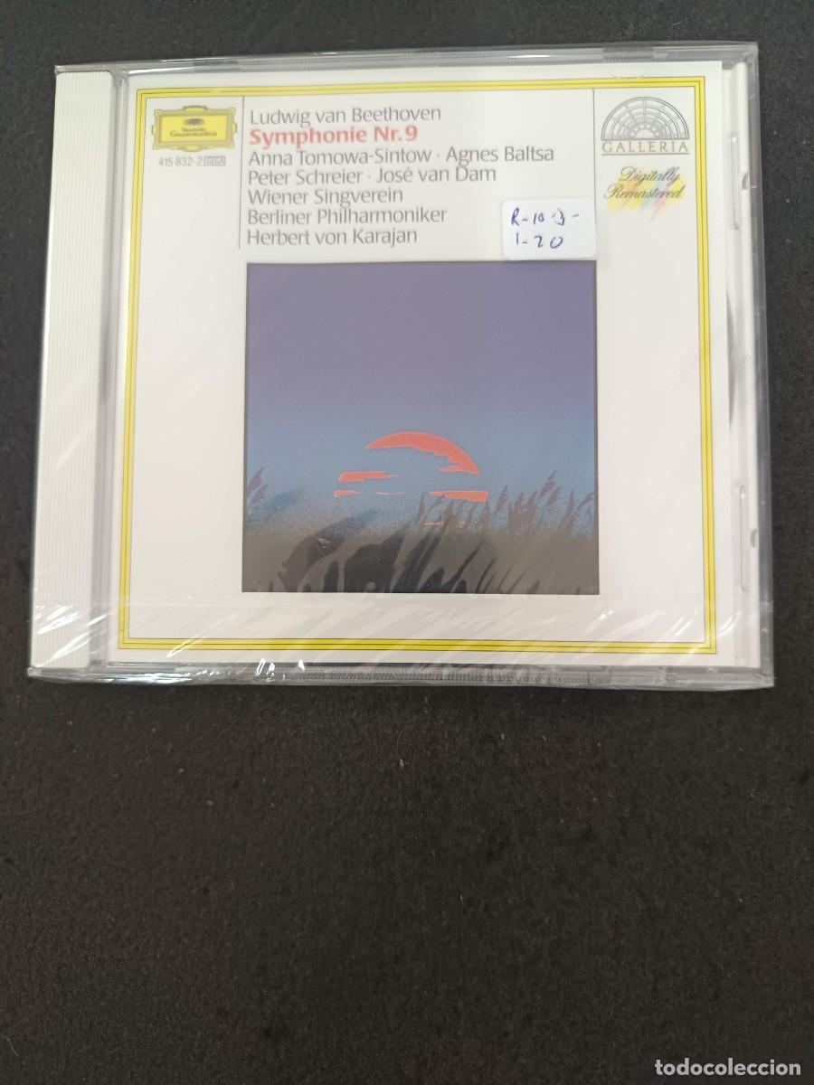CDs de m&uacute;sica: BEETHOVEN: SYMPHONY N&ordm; 9 &rdquo;CHORAL&rdquo;. DIRECTOR: HERBERT VON KARAJAN. INT&Eacute;RP: ANNA TOMOWA-SINTOW (SOPR