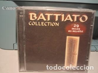 CDs de m&uacute;sica: DOBLE CD BATTIATO COLLECTION, 29 TEMAS EN ESPA&Ntilde;OL (USADO)
