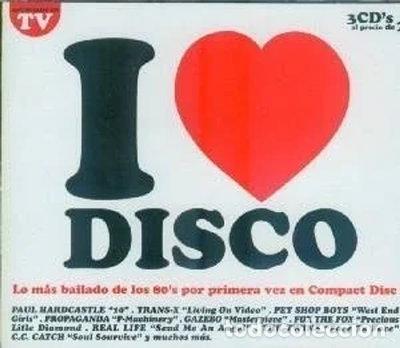 CDs de m&uacute;sica: I Love Disco Vol.1- 8421597018193
