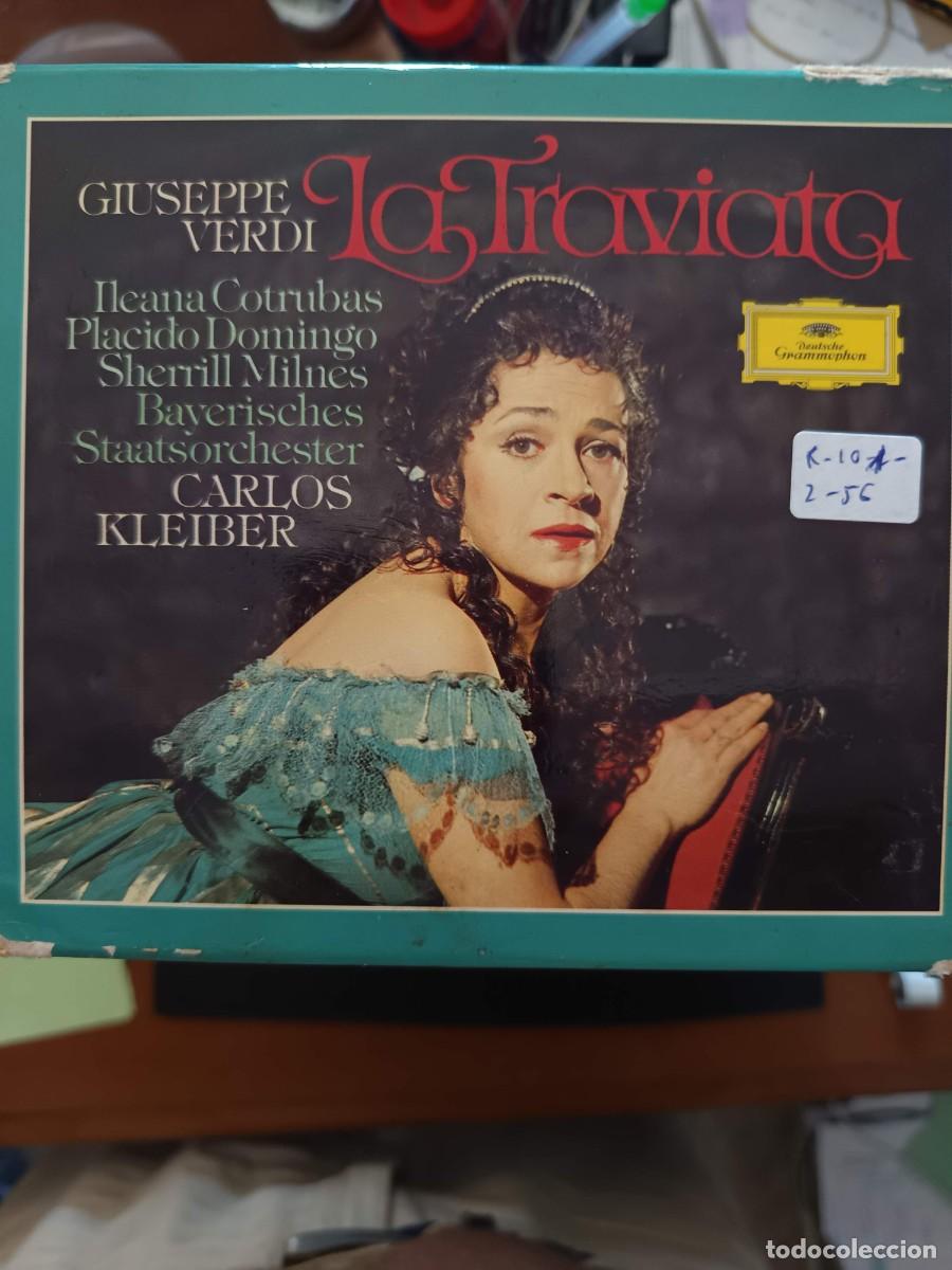 CDs de m&uacute;sica: 2 CD. VERDI: LA TRAVIATA. DIR: CARLOS KLEIBER. INT&Eacute;RP: ILEANA COTRUBAS, PL&Aacute;CIDO DOMINGO, SHERRILL MI