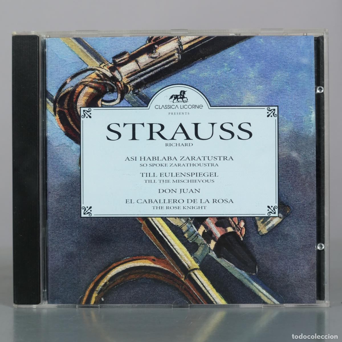 CDs de Musique: CD. Asi Hablaba Zaratustra - Till Eulenspiegel - Don Juan - El Caballero de la Rosa - Richard