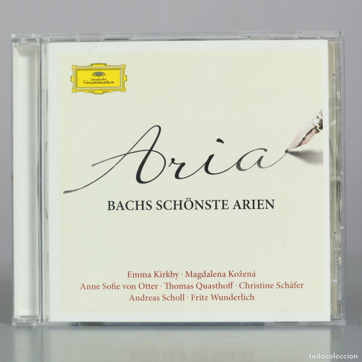 CDs de Musique: CD. Aria - Bachs Sch&ouml;nste Arien - Emma Kirkby, Magdalena Kožen&aacute;, Anne Sofie von Otter, Thomas