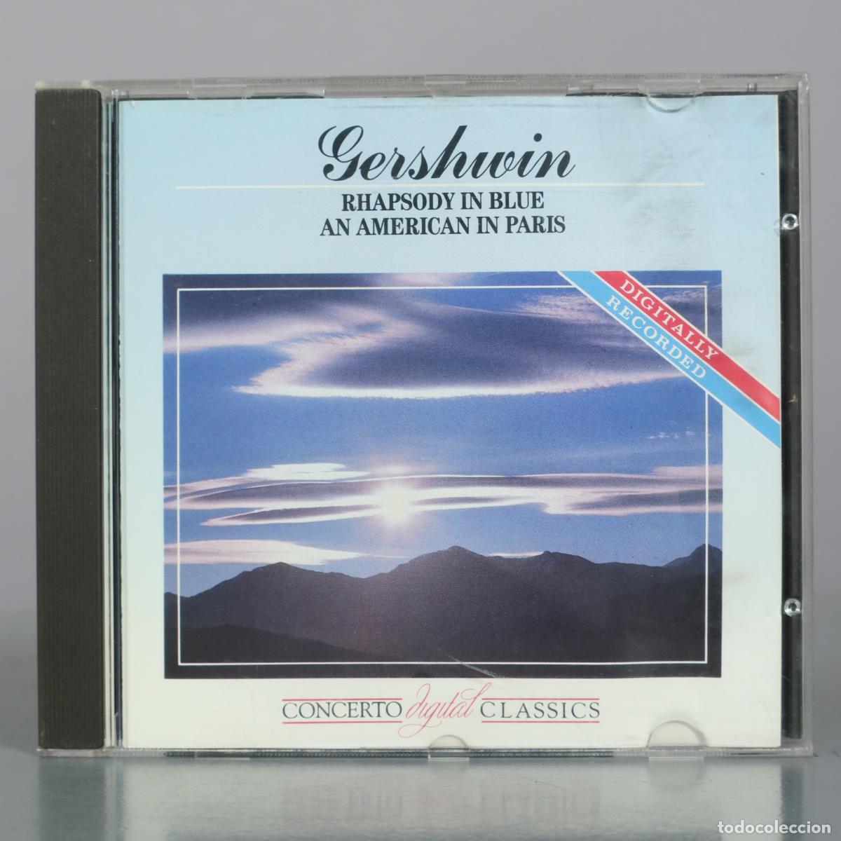 Musik-CDs: CD. Rhapsody In Blue - An American In Paris - George Gershwin - London Festival Orchestra - Concerto