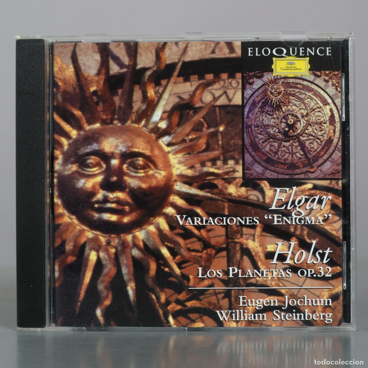 CDs de m&uacute;sica: CD. Elgar - Variaciones Enigma - Holst - Los Planetas Op.32 - Eugen Jochum, William Steinberg -