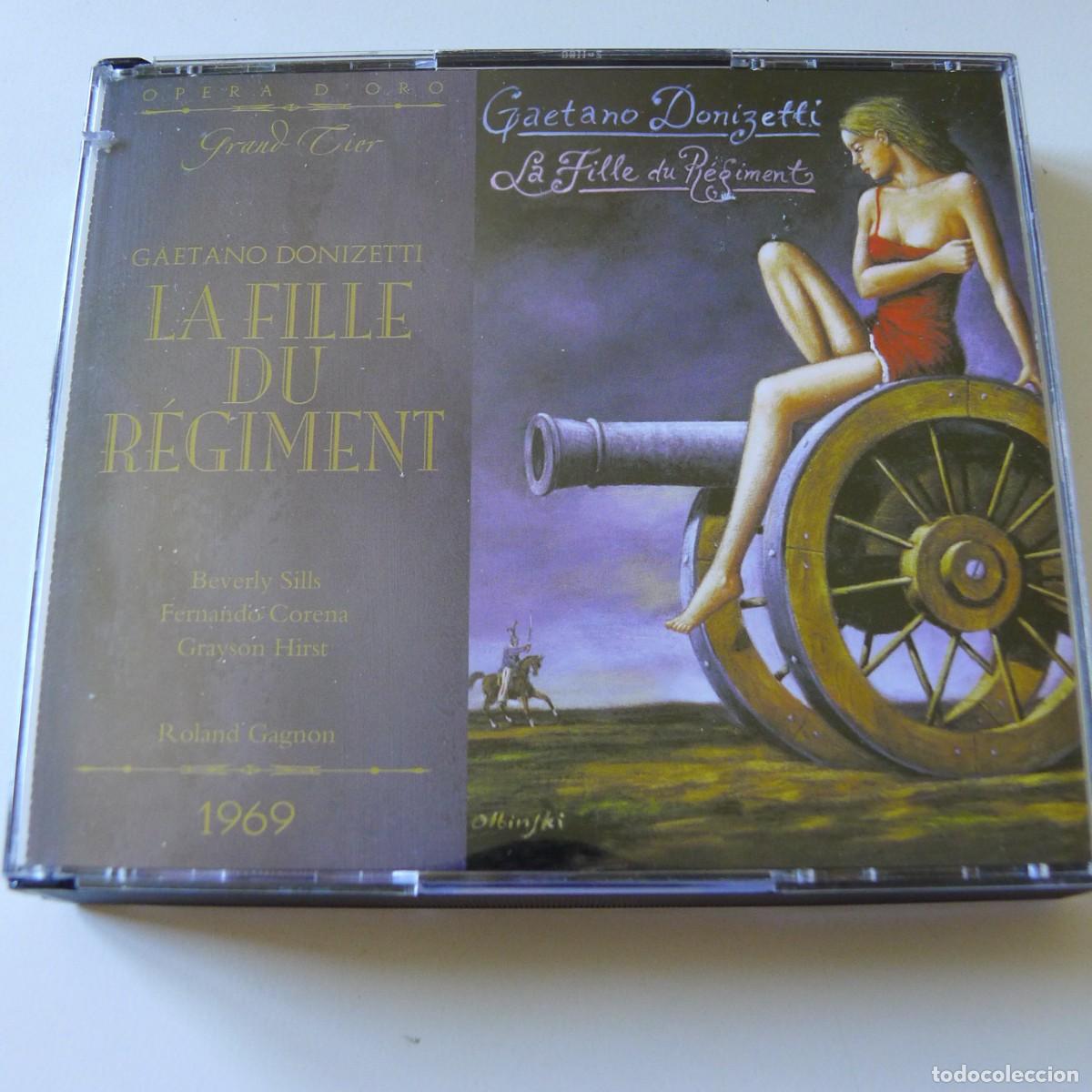 CDs de m&uacute;sica: Gaetano Donizetti - Beverly Sills, Fernando Corena La Fille Du R&eacute;giment 2CD BOX SET