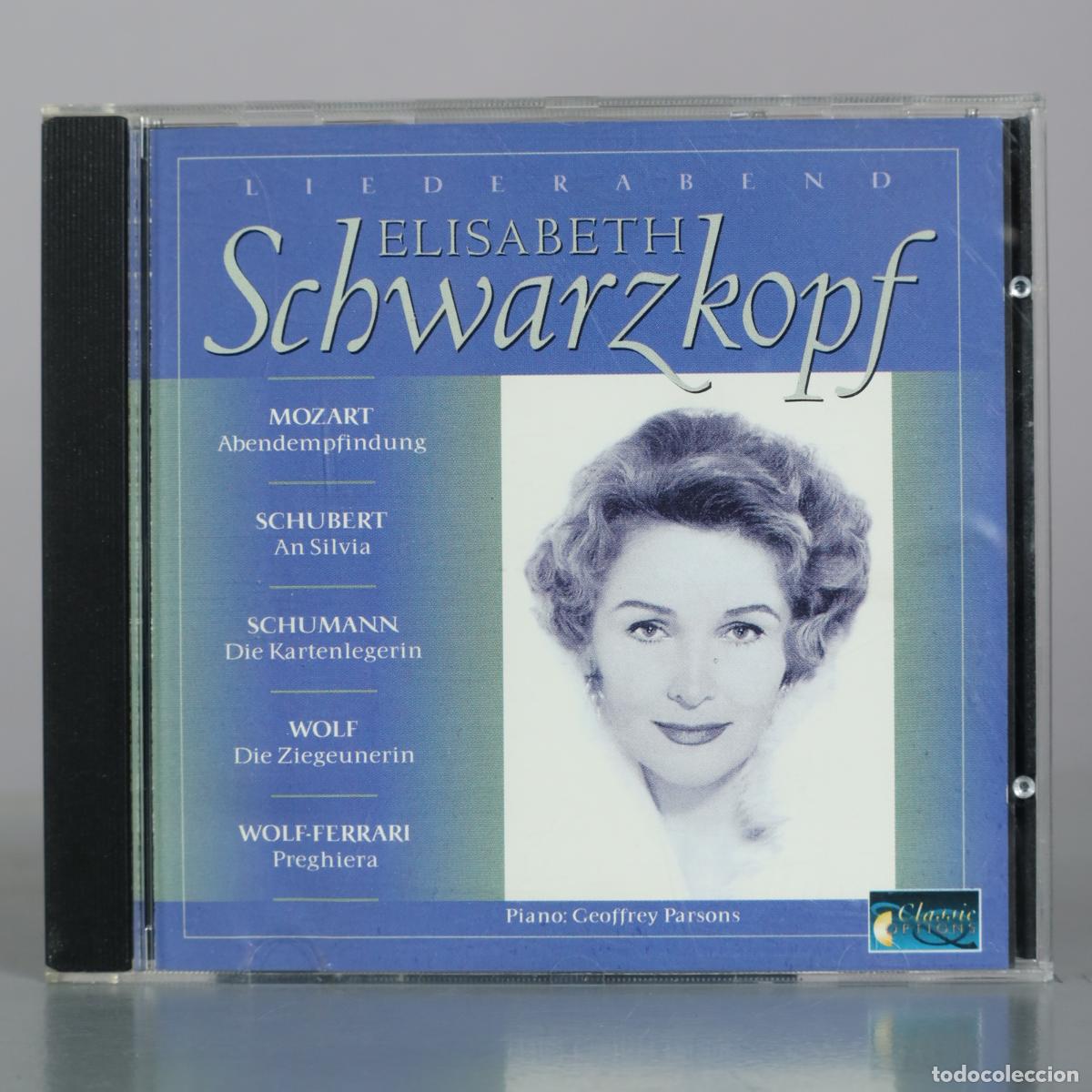 CDs de m&uacute;sica: CD. Liederabend - Elisabeth Schwarzkopf, Geoffrey Parsons