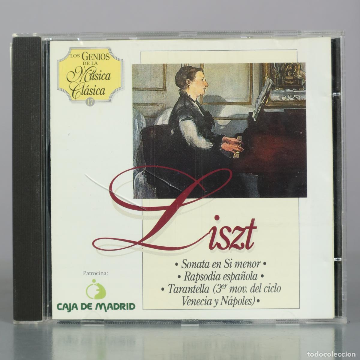 CDs de m&uacute;sica: CD. Liszt - Sonata en Si menor - Rapsodia espa&ntilde;ola - Tarantela - Mirka Pokorna