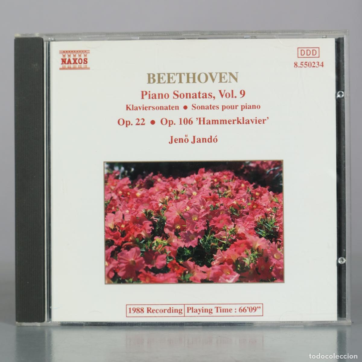 CDs de m&uacute;sica: CD. Piano Sonatas, Vol. 9 - Op. 22 - Op. 106 'Hammerklavier' - Jen� Jand� - Naxos