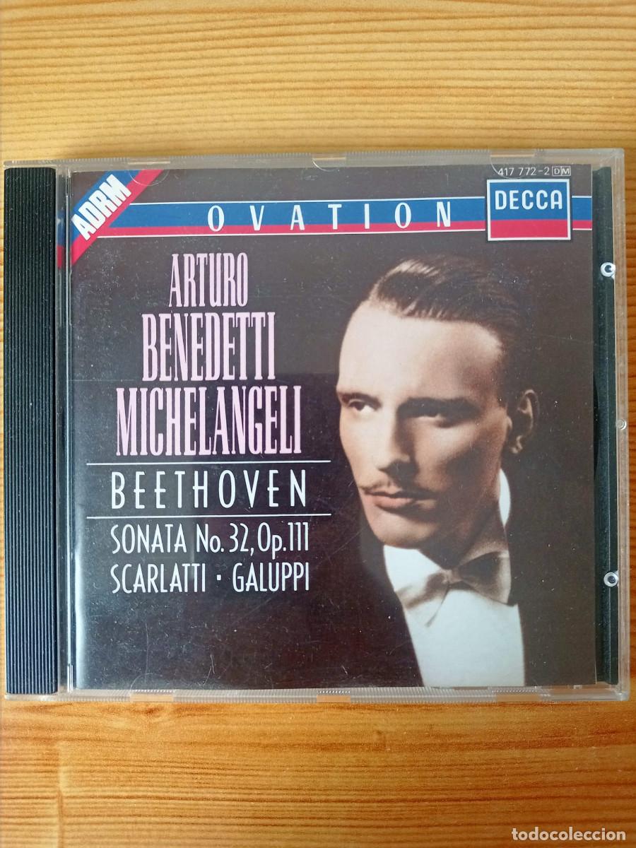 CDs de m&uacute;sica: CD Arturo Benedetti Michelangeli - Beethoven, Scarlatti, Galuppi | Decca 417 772-2