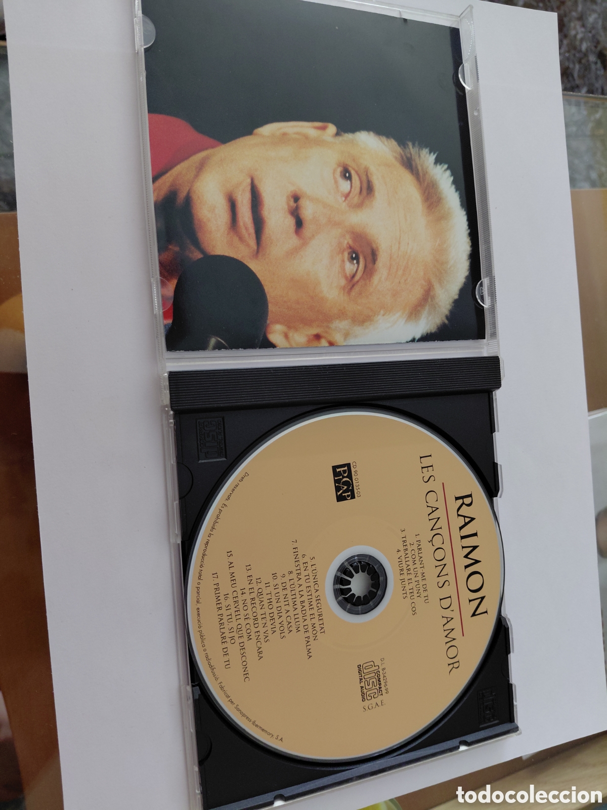 CDs de m&uacute;sica: Cd raimon les can&ccedil;ons damor - Foto 2