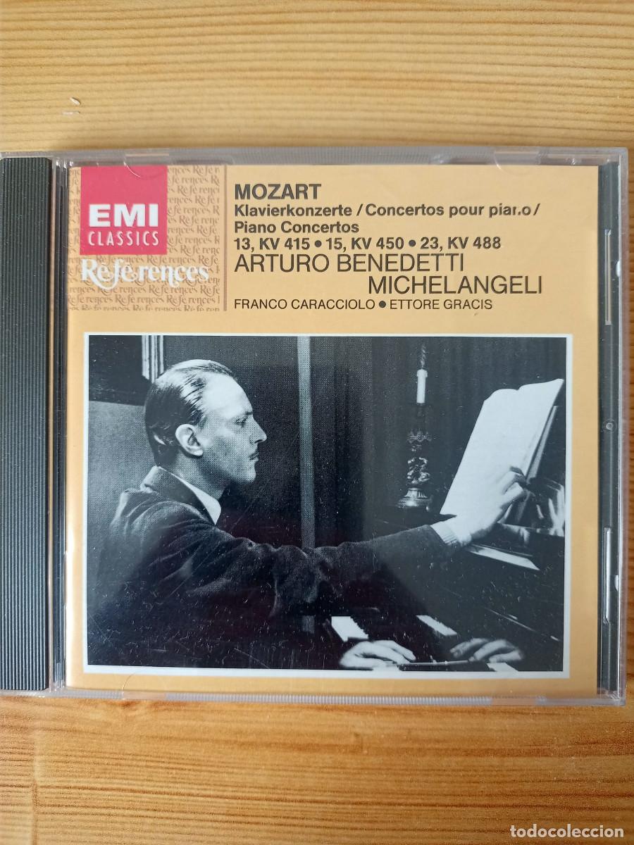 CDs de m&uacute;sica: CD Arturo Benedetti Michelangeli - Mozart: Piano Concertos 13, 15 & 23 | EMI 7 63819 2