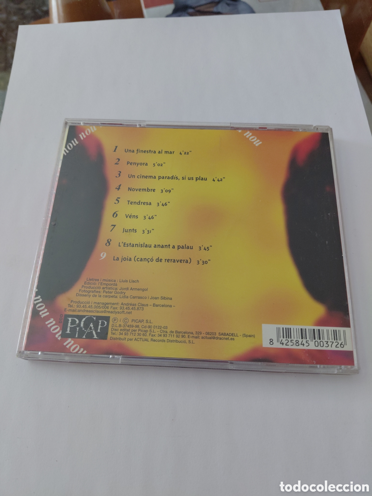 CDs de m&uacute;sica: Pack cd Luis Llach poeta - Foto 6