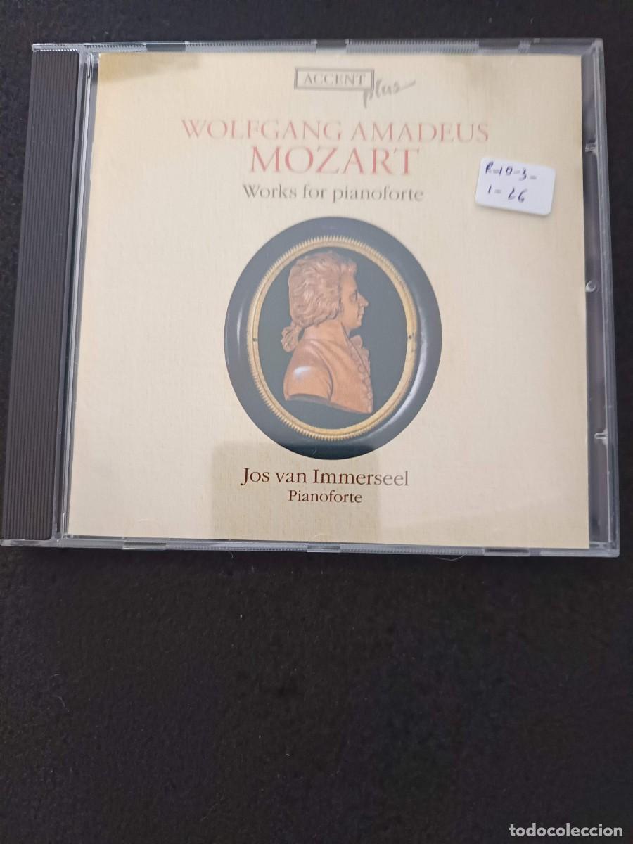 CDs de Musique: MOZART: WORKS FOR PIANOFORTE. PIANOFORTE: JOS VAN IMMERSEEL