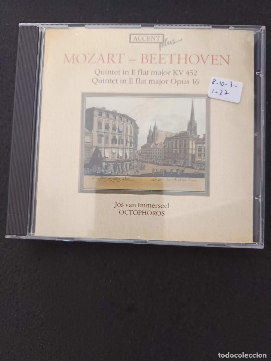 CDs de m&uacute;sica: MOZART: QUINTET IN E FLAT MAJOR KV 452 / BEETHOVEN: QUINTET IN E FLAT MAJOR OPUS 16.